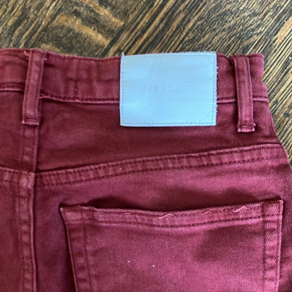 Everlane Edition 1, Cheeky style, red denim - Picture 10 of 11